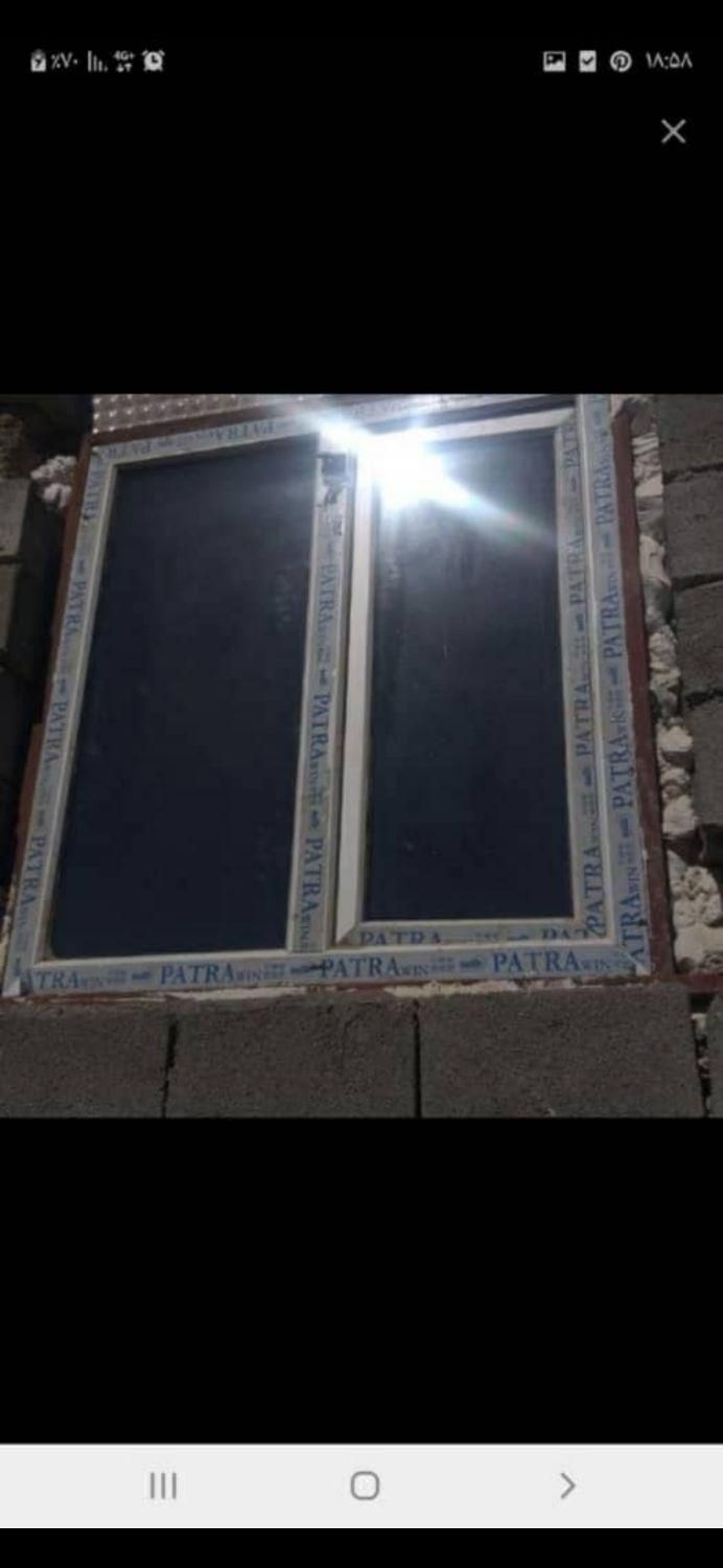 پنجره دوجداره upvc|مصالح و تجهیزات ساختمان|بندر ماهشهر, |دیوار