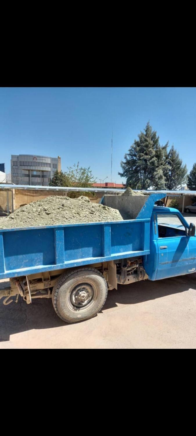 حمل نخاله ماسه شکسته شسته شن خاکبردارنیسان کمپرسی|خدمات حمل و نقل|کرمانشاه, |دیوار