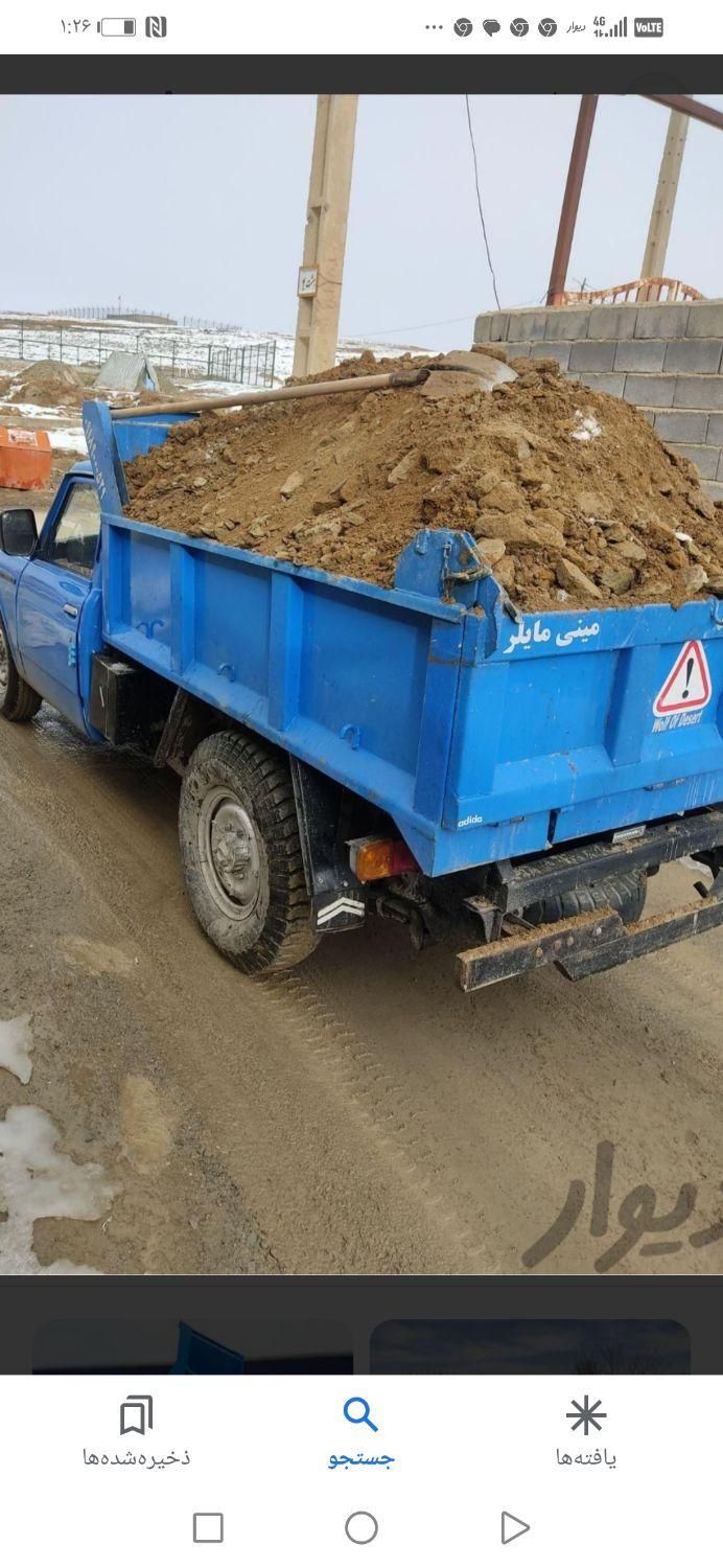 نیسان کمپرسی حمل نخاله ماسه شن اجر (تمام وقت)|خدمات حمل و نقل|یزد, |دیوار