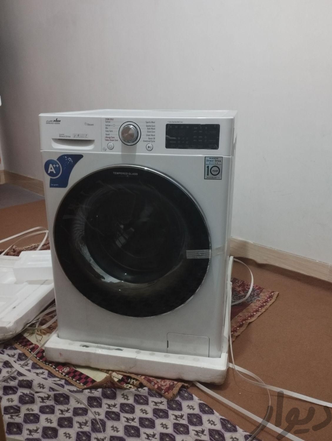 ماشین لباسشویی سام  نونو ظرفیت ده و نیم کیلو|ماشین لباسشویی و خشک‌کن لباس|زنجان, |دیوار