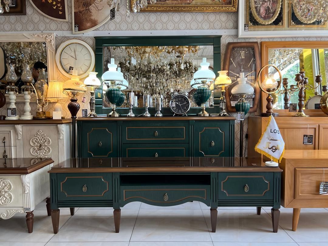 آینه کنسول و میز تلوزیون|بوفه، ویترین، کنسول|کرج, حصارک بالا|دیوار