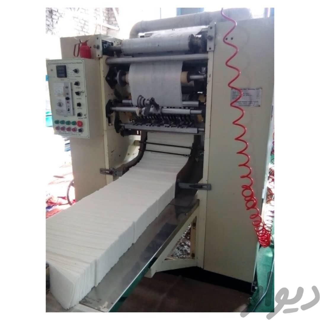 دستگاه تولید دستمال کاغذی سه محصوله|ماشین‌آلات صنعتی|شیراز, ارم|دیوار
