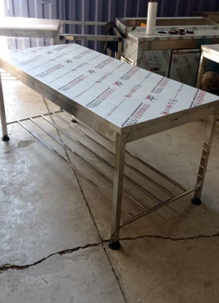 کباب پز با ناودانی سینک صنعتی میزکار وان ظرفشویی|کافیشاپ و رستوران|خاوران, |دیوار