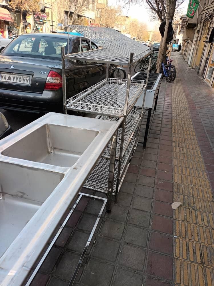 دستگاه ذرت* برش مرغ*مکزیکی با سینک ظرفشویی صنعتی|کافیشاپ و رستوران|سنندج, |دیوار