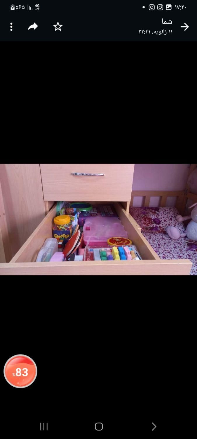 تخت دو طبقه سفارشی|تخت و سرویس خواب|تهران, شهران شمالی|دیوار
