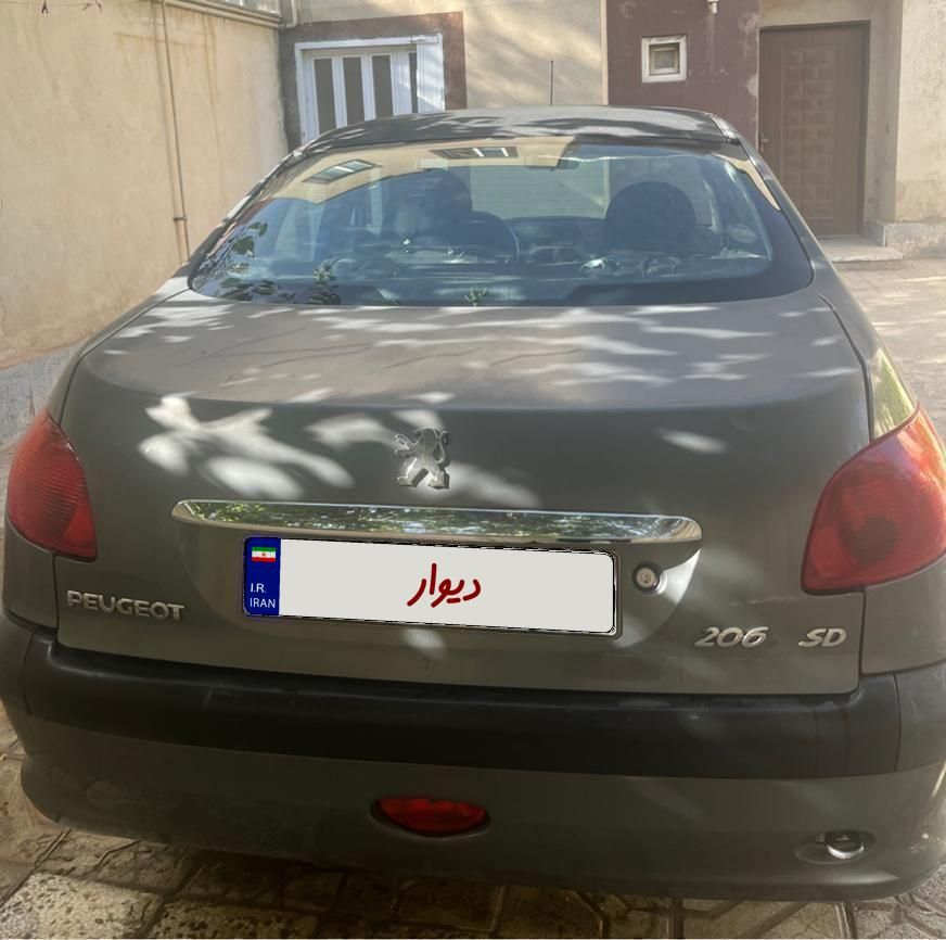 پژو 206 sd ،مدل1388 ،تیپ دو|خودرو سواری و وانت|مشهد, حرم مطهر رضوی|دیوار