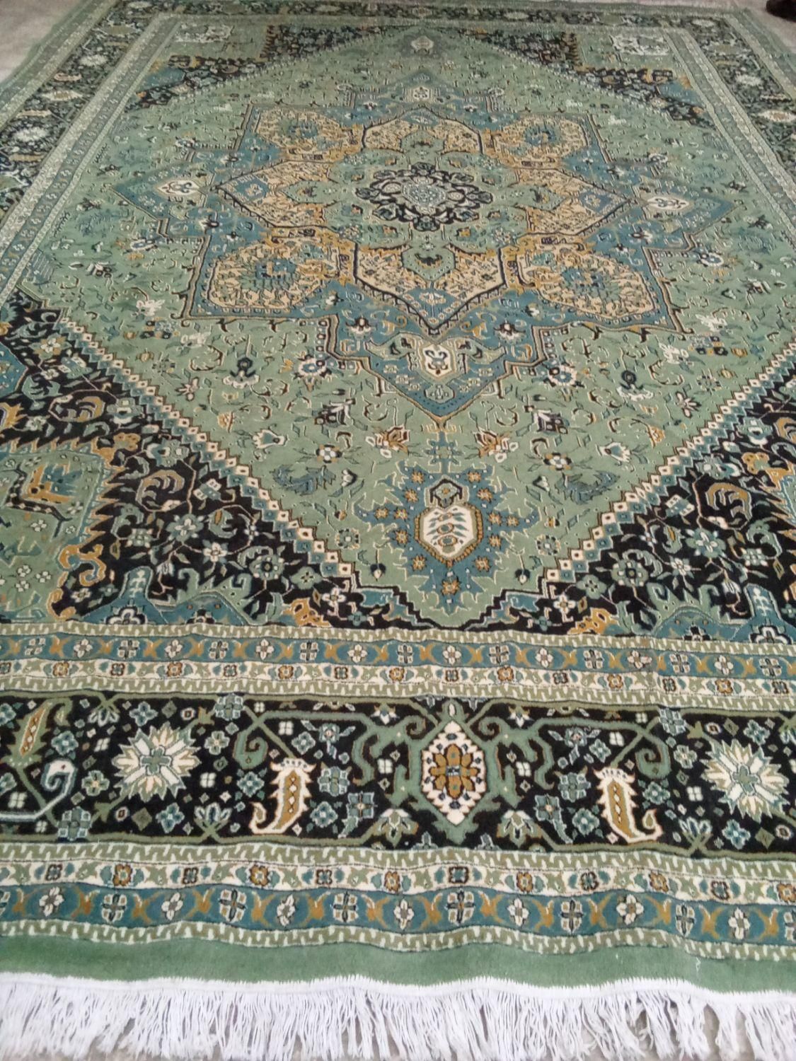 فرش۱۲متری پانصدشانه بسیارضخیم گوشتی۹متری۶متردرحدنو|فرش|تهران, استاد معین|دیوار