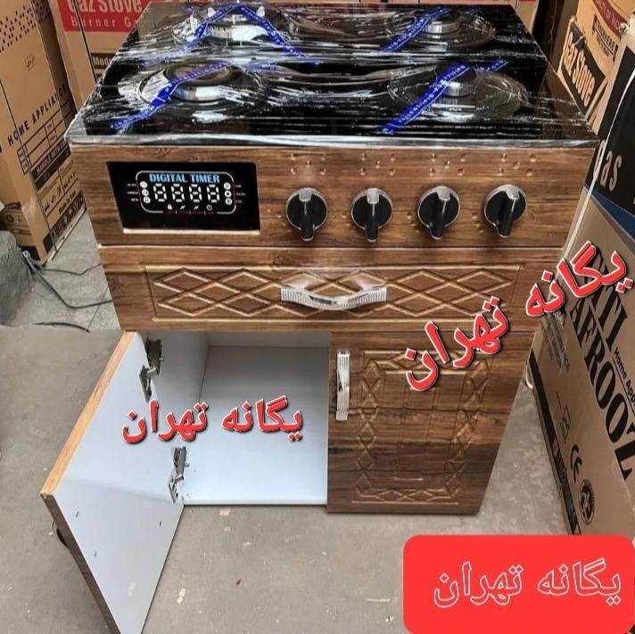 اجاق گاز طرح فر ۴چهار شعله اجاقگاز کابینتی طرح MDF|اجاق گاز و لوازم برقی پخت‌وپز|تهران, جیحون|دیوار