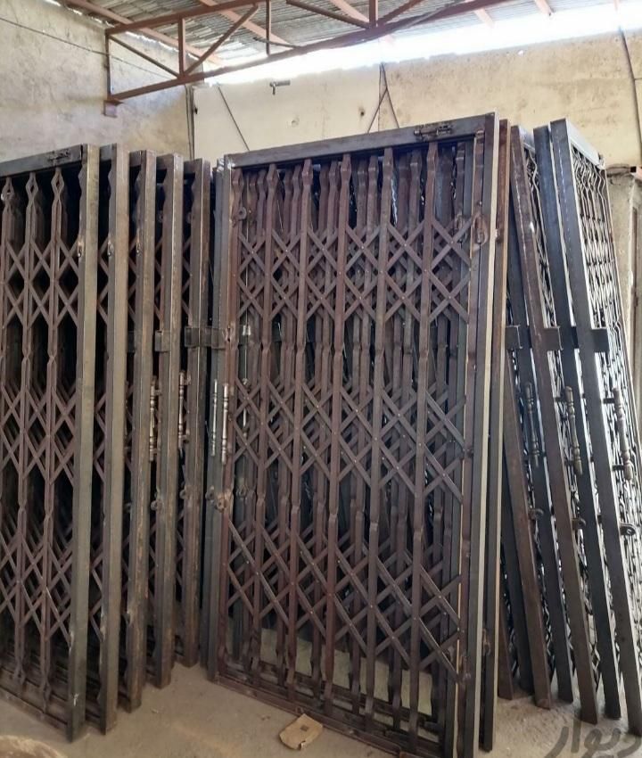درب اکاردیونی حفاظ اکاردیونی حفاظ پنجره حفاظ اهنی|مصالح و تجهیزات ساختمان|کرج, شهرک یاس جنوبی|دیوار