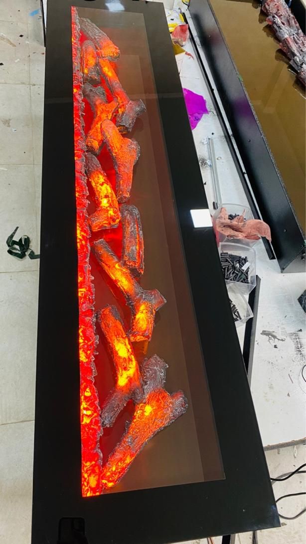 شومینه برقی الیسان مدل Est 08|بخاری، هیتر، شومینه|آران و بیدگل, |دیوار