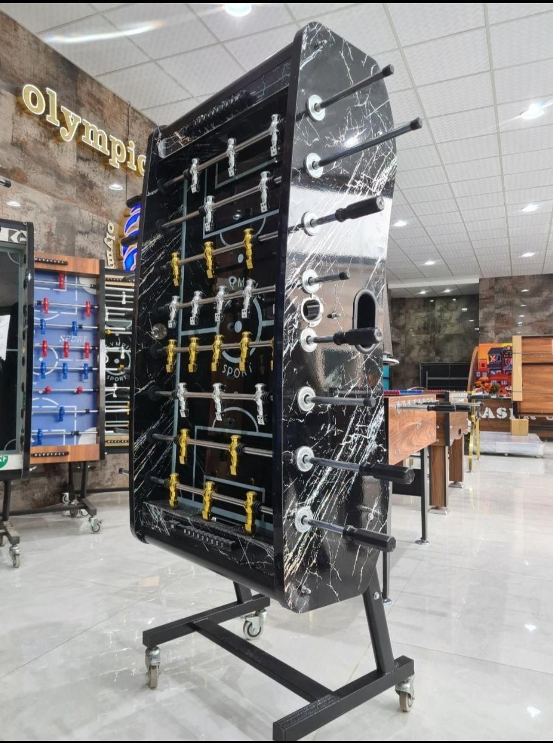 میز هایگلاس فوتبال دستی ۴ چرخ بیلیارد|ورزش‌های توپی|تهران, تهرانپارس شرقی|دیوار