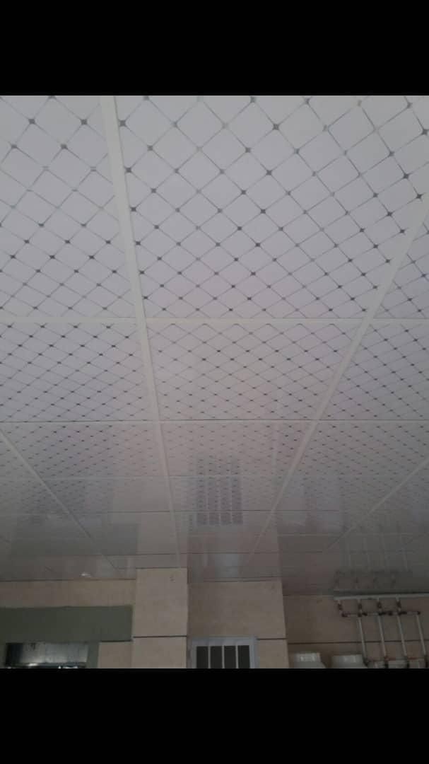 پی وی سی pvc سقف کاذب تایل ۶۰.۶۰ شبکه ریل|مصالح و تجهیزات ساختمان|تهران, بلورسازی|دیوار