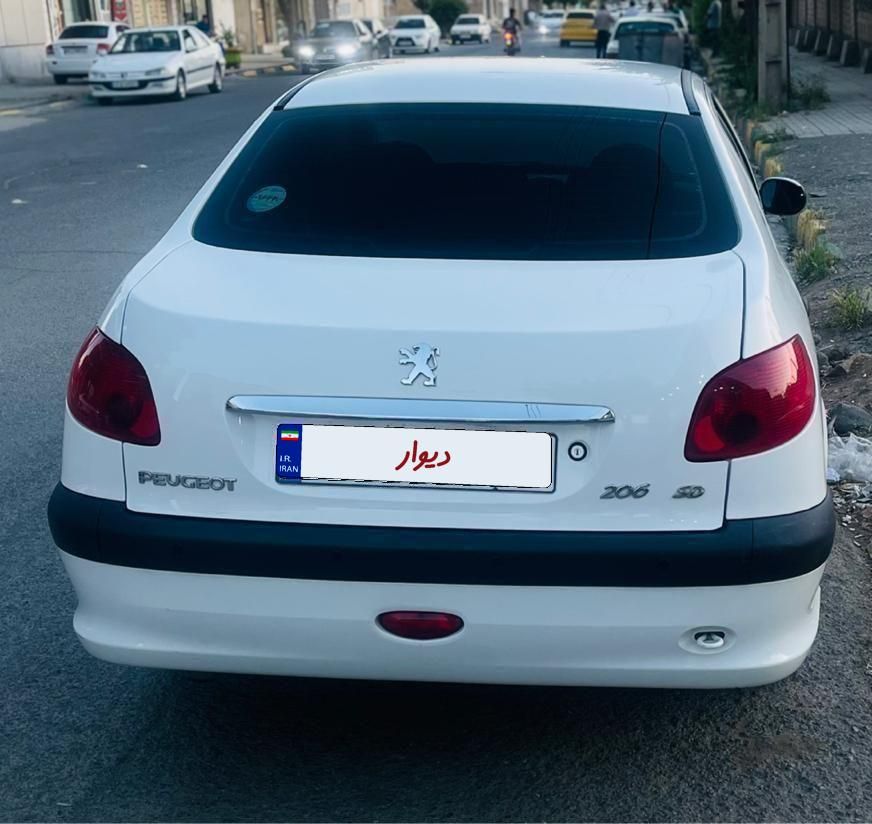 پژو 206 SD V8، مدل ۱۴۰۰|خودرو سواری و وانت|کامیاران, |دیوار