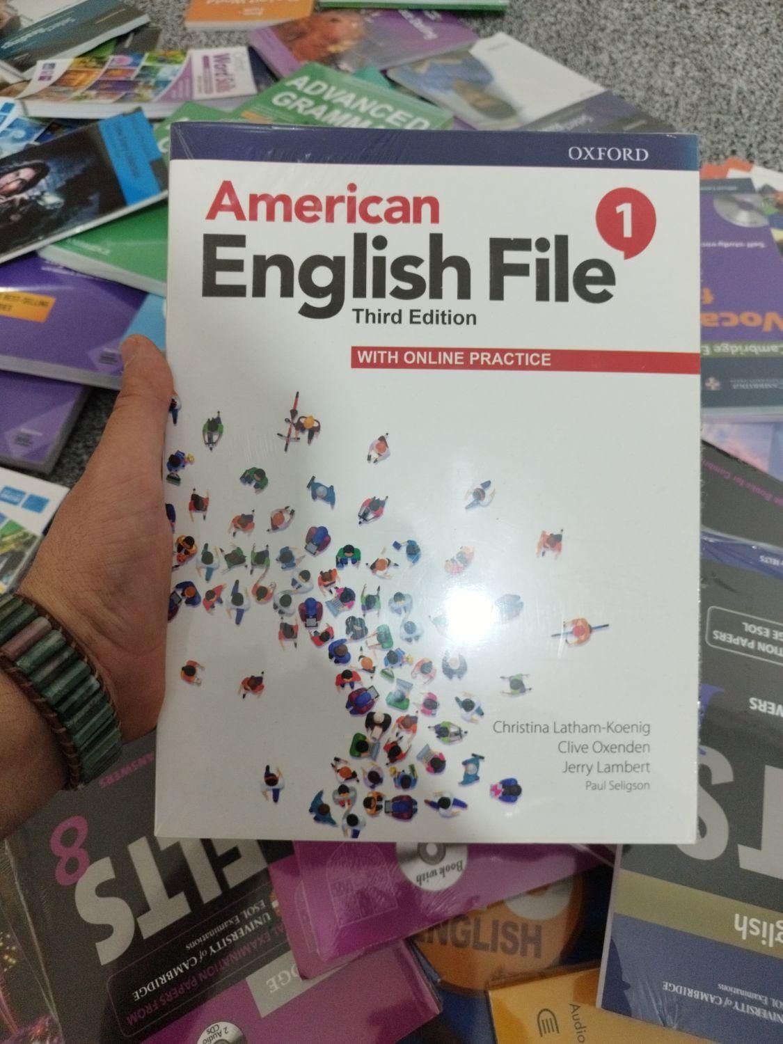 کتاب زبان امریکن انگلیش فایل American English file|کتاب و مجله آموزشی|قم, باسکول|دیوار