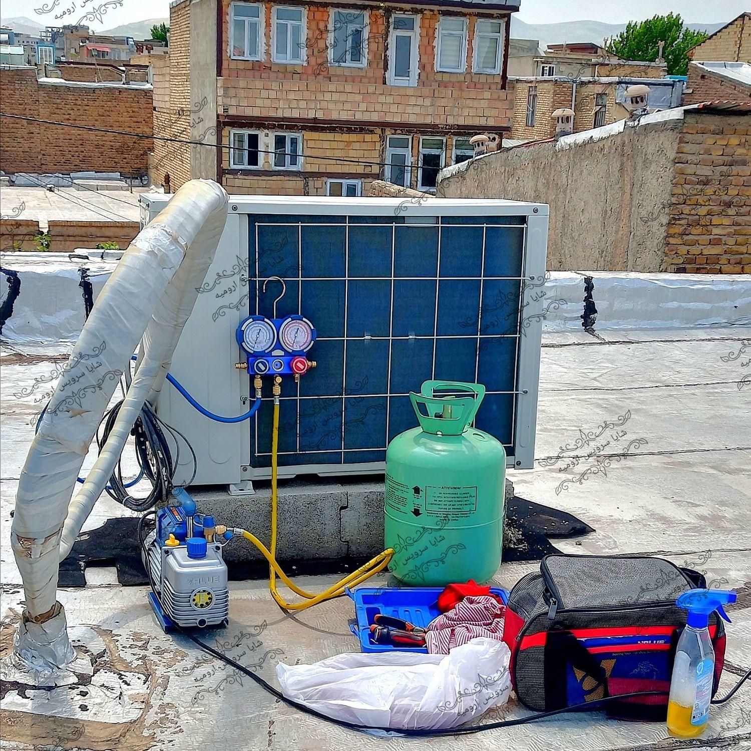 *نصاب و نصب و جابجایی و شارژ گاز* «کولرگازی»|خدمات پیشه و مهارت|ارومیه, |دیوار