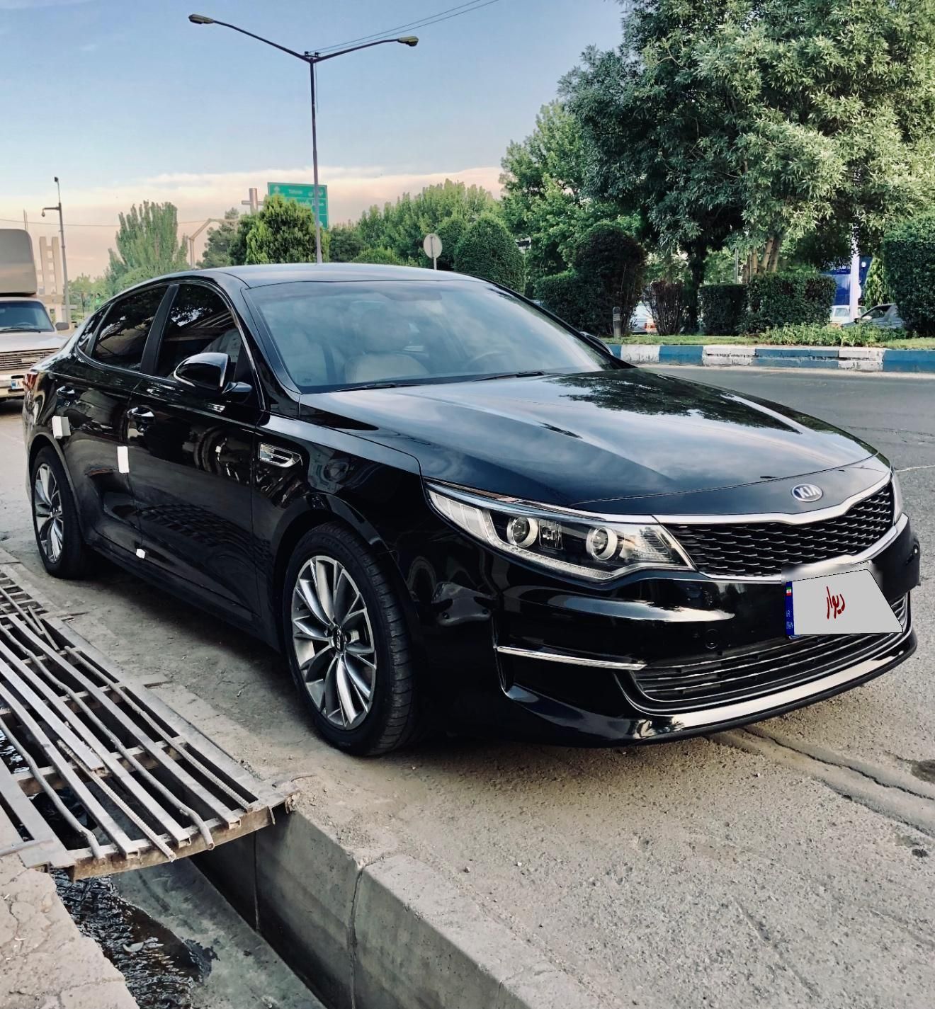 کیا اپتیما 2400 cc جی تی لاین مدل ۲۰۱۶ ارس پلاک|خودرو سواری و وانت|مراغه, |دیوار