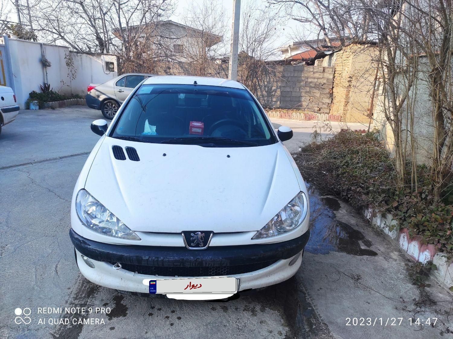 پژو 206 SD V8، مدل ۱۳۹۶|خودرو سواری و وانت|بجنورد, |دیوار
