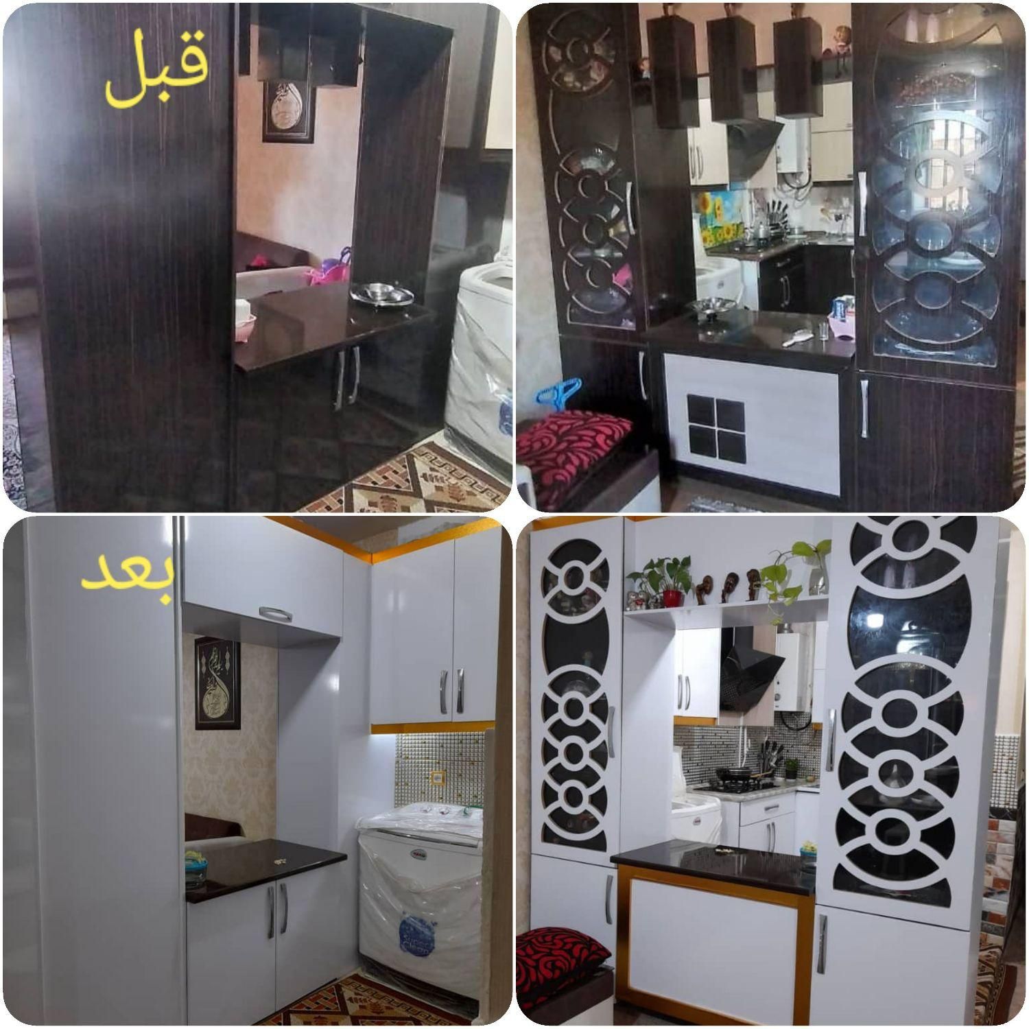 برچسب کابینت و کمد دیواری|خدمات پیشه و مهارت|امیدیه, |دیوار