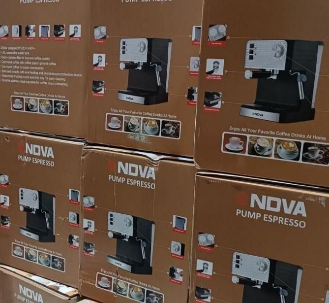 قهوه ساز ۲۰ بار اسپرسو ساز نوا ۱۹۵ اسپرسوساز|سماور، چایساز، قهوهساز|قم, نیروگاه|دیوار