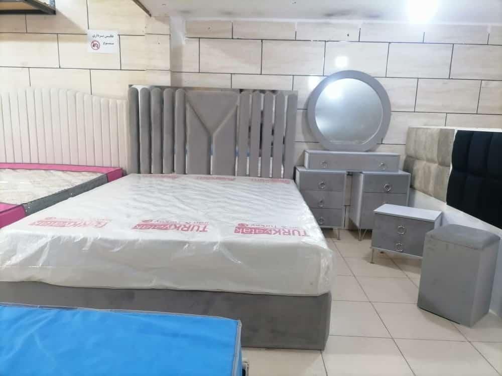 تخت خواب شیک اکسین چوب اهواز|تخت و سرویس خواب|بندر ماهشهر, |دیوار