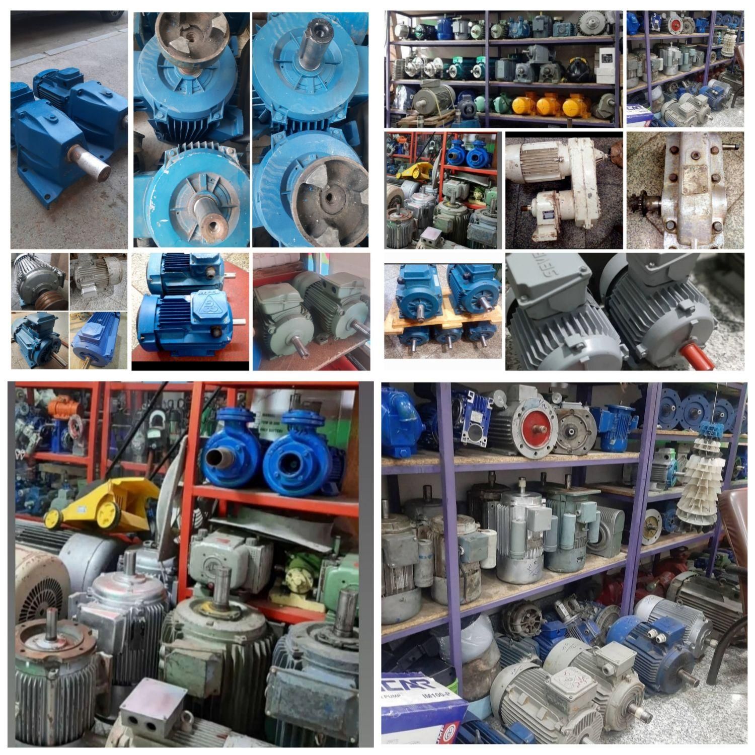 خرید فروش معاوضه تعمیرات الکتروموتور دینام گیربکس|ماشین‌آلات صنعتی|کرج, چهارصد دستگاه|دیوار