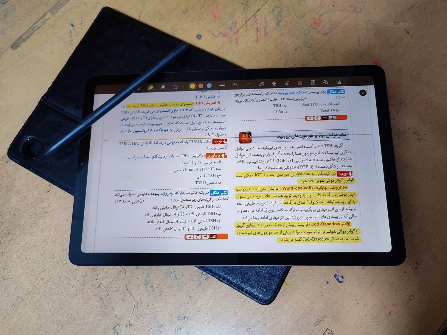تبلت s6 lite کاملا سالم (تخفیف جزئی)|تبلت|تهران, بهارستان|دیوار