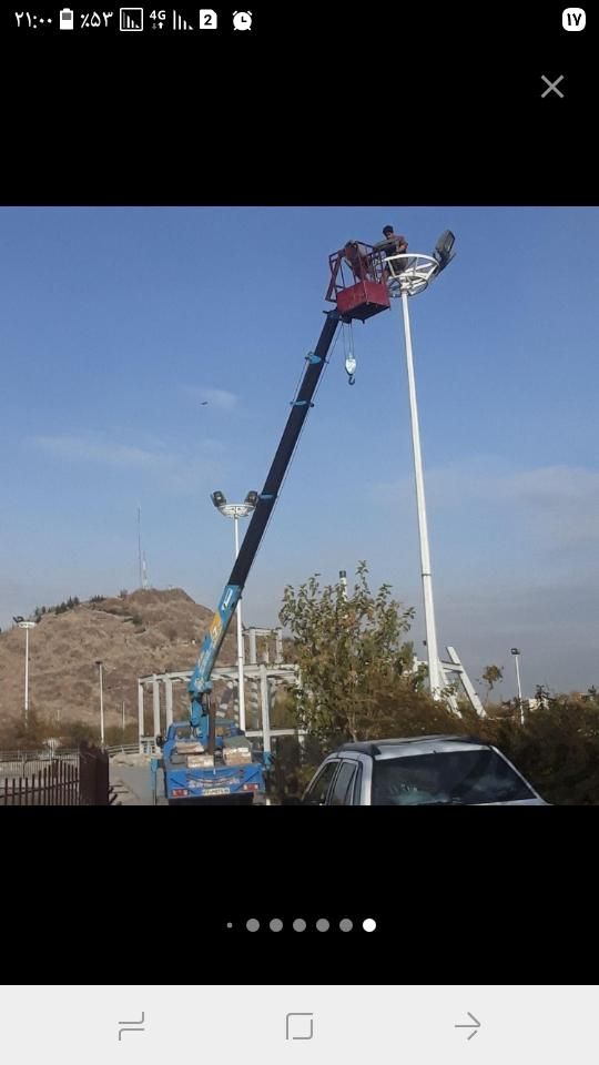 نیسان جرثقیل ۱۶مترسبدخاور۷تن ارتفاع۳۰متر|خدمات حمل و نقل|مشهد, ایثارگران|دیوار