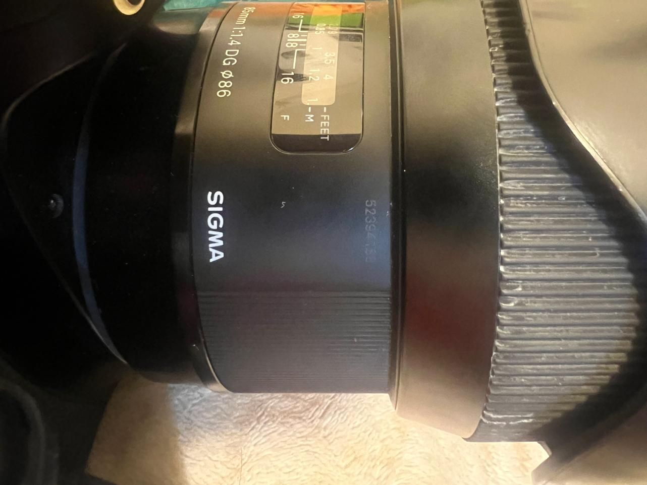 لنز سیگما sigma 85mm|دوربین عکاسی و فیلم‌برداری|تبریز, |دیوار