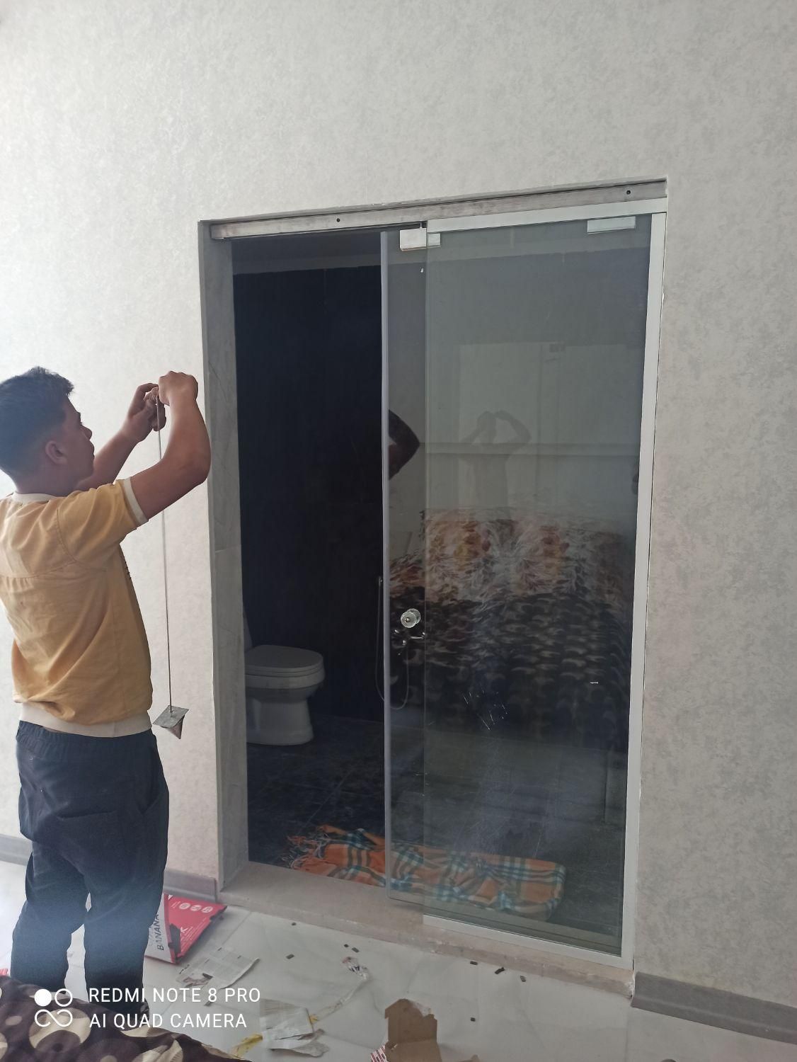 شیشه سکوریت کرکره برقی اقساطی|خدمات پیشه و مهارت|کرمان, |دیوار