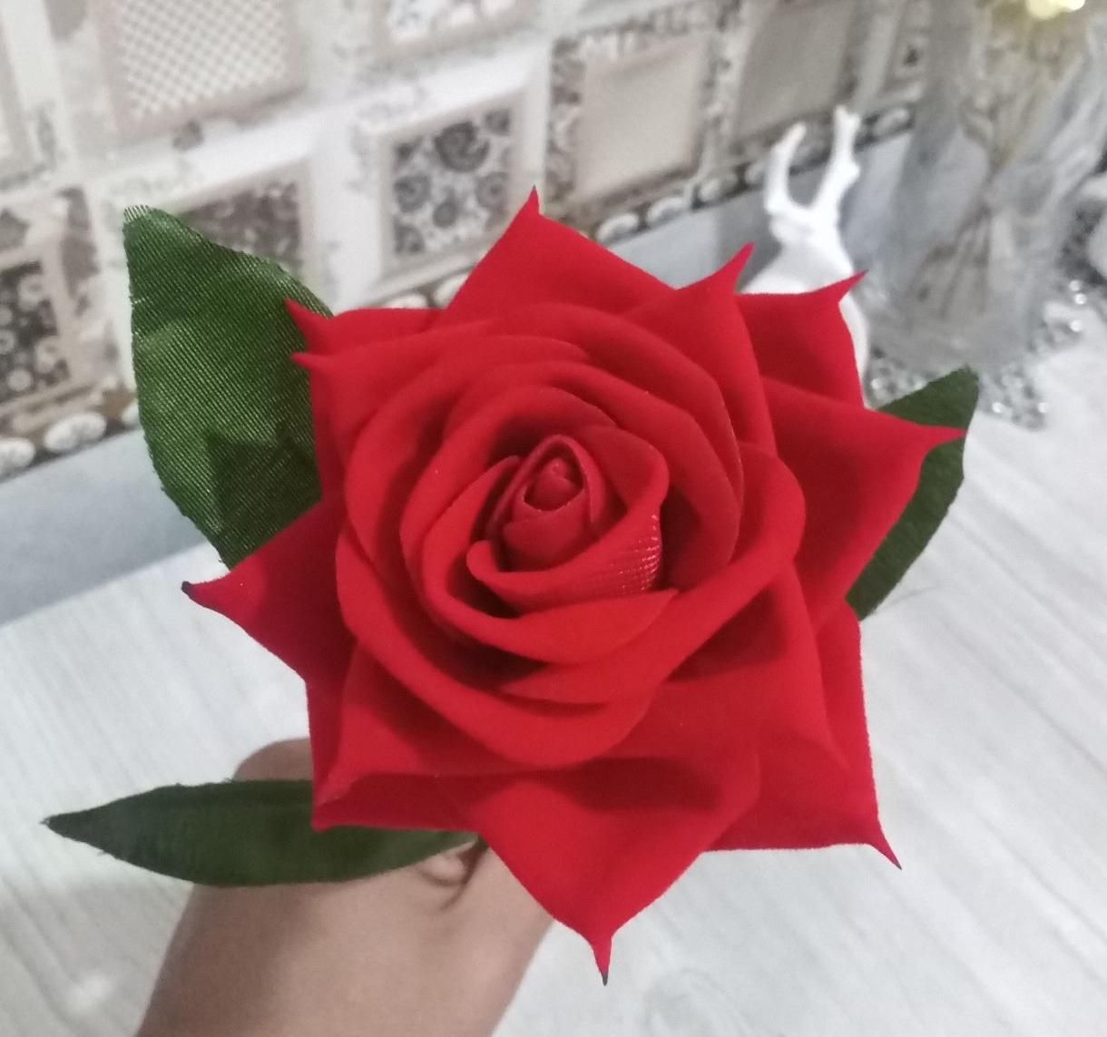 تولید وپخش سر گل رز مخمل|گل مصنوعی|نسیم‌شهر, |دیوار