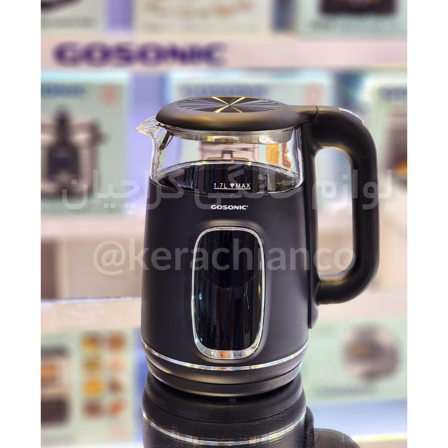 کتری برقی دیجیتال 770 گوسونیک|سماور، چای‌ساز، قهوه‌ساز|مشهد, کوشش|دیوار