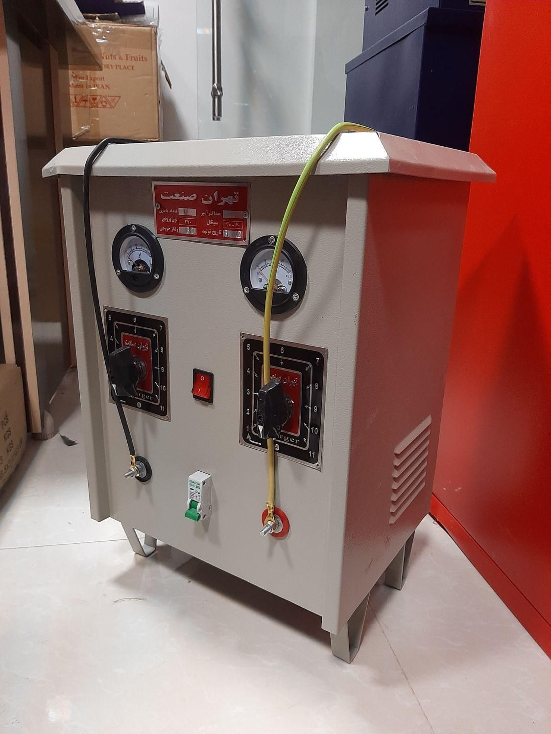 دستگاه شارژر شارژ باطری صنعتی ( تهران صنعت )|ماشین‌آلات صنعتی|کرمانشاه, |دیوار