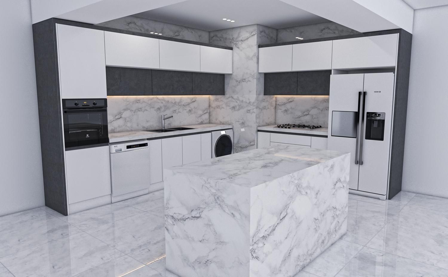 طراحی سه بعدی و آنالیز کابینت/آشپزخانه|خدمات پیشه و مهارت|کرج, گوهردشت|دیوار