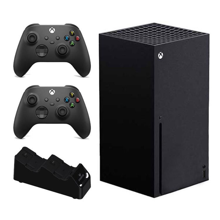 xbox x با دسته اضافه و شارژر|کنسول، بازی ویدئویی و آنلاین|تهران, فردوس|دیوار