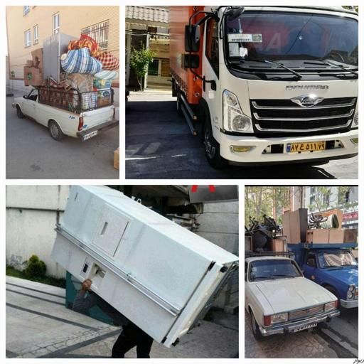 اتوبارباربری بومهن کارگرخالی وانت بار نیسان خاور|خدمات حمل و نقل|بومهن, |دیوار