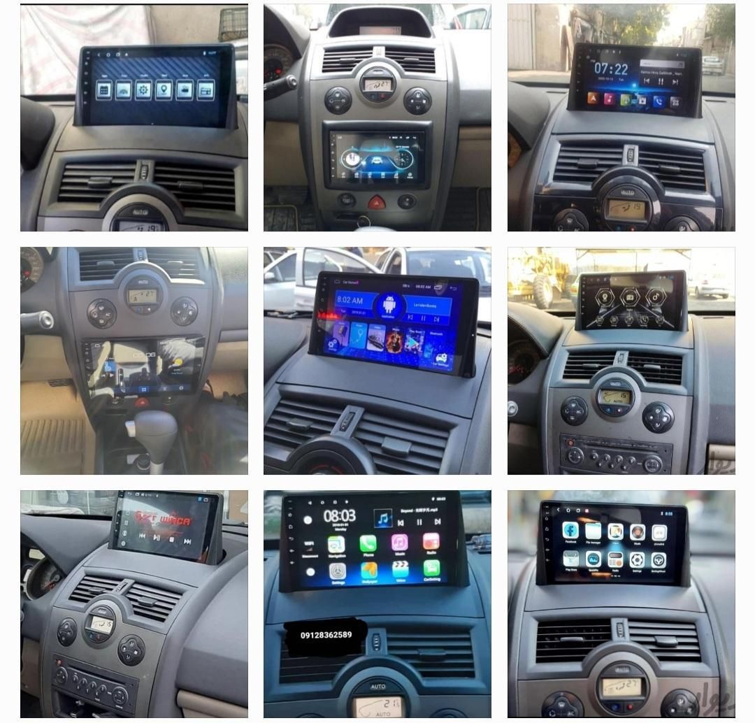 مانیتور اندروید بسترن برلیانس مگان چانگان سمندال۹۰|قطعات یدکی و لوازم جانبی|تهران, تهرانپارس شرقی|دیوار