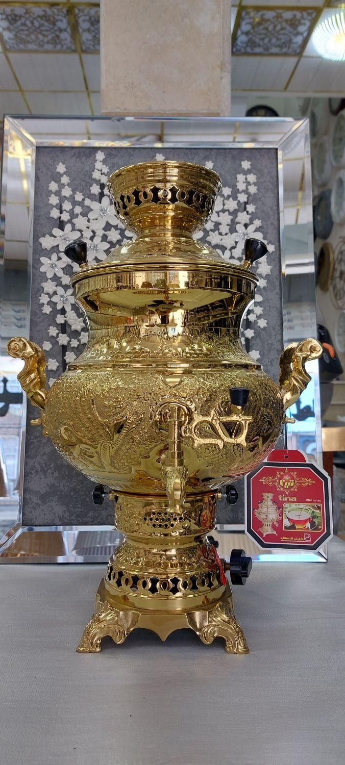 سماورضخیم باضمانت تعویض|سماور، چایساز، قهوهساز|قم, نیروگاه|دیوار