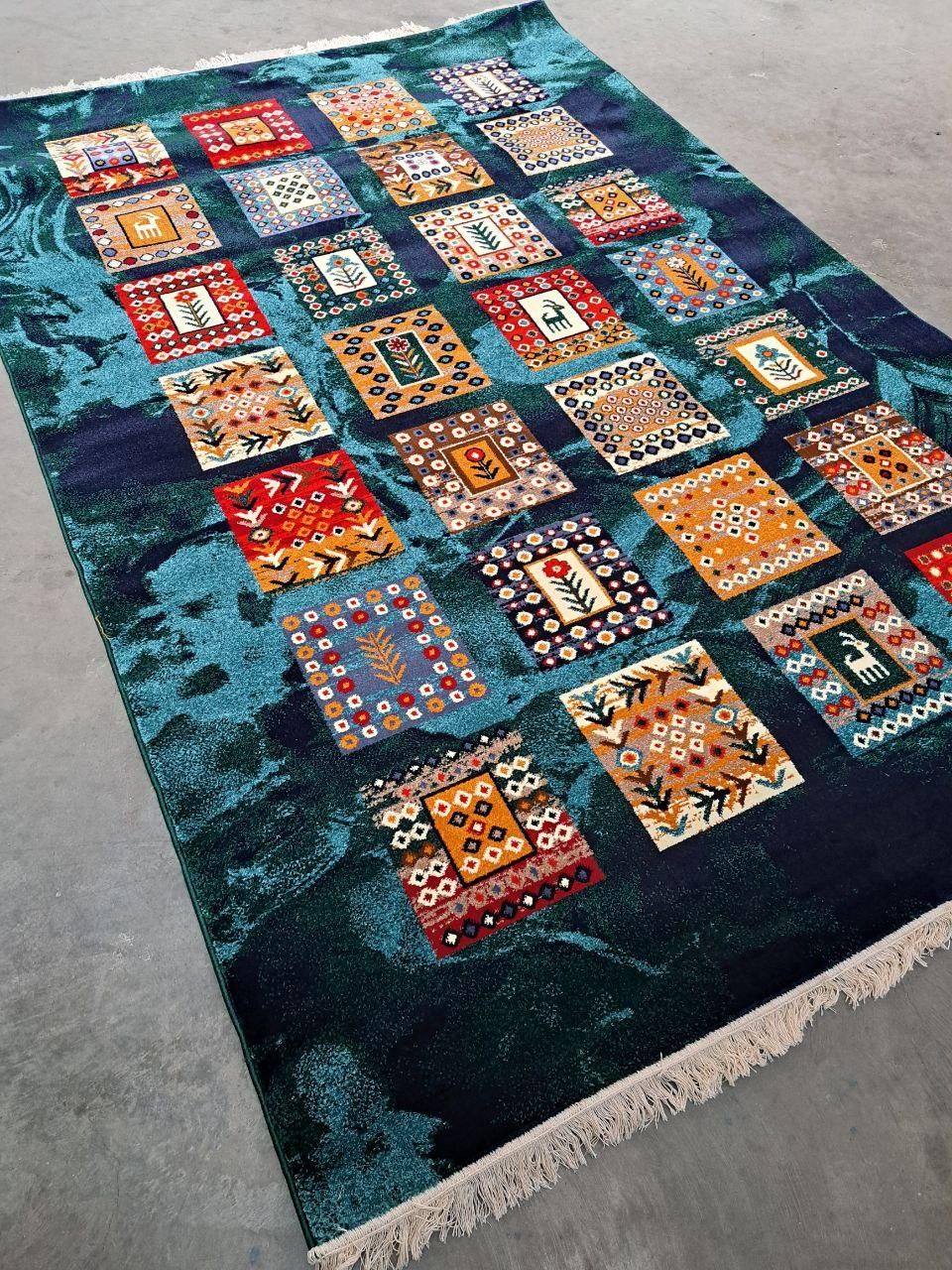 فرش ستاره کویریزدطرح خشتی|فرش|تهران, سبلان (لشگر)|دیوار