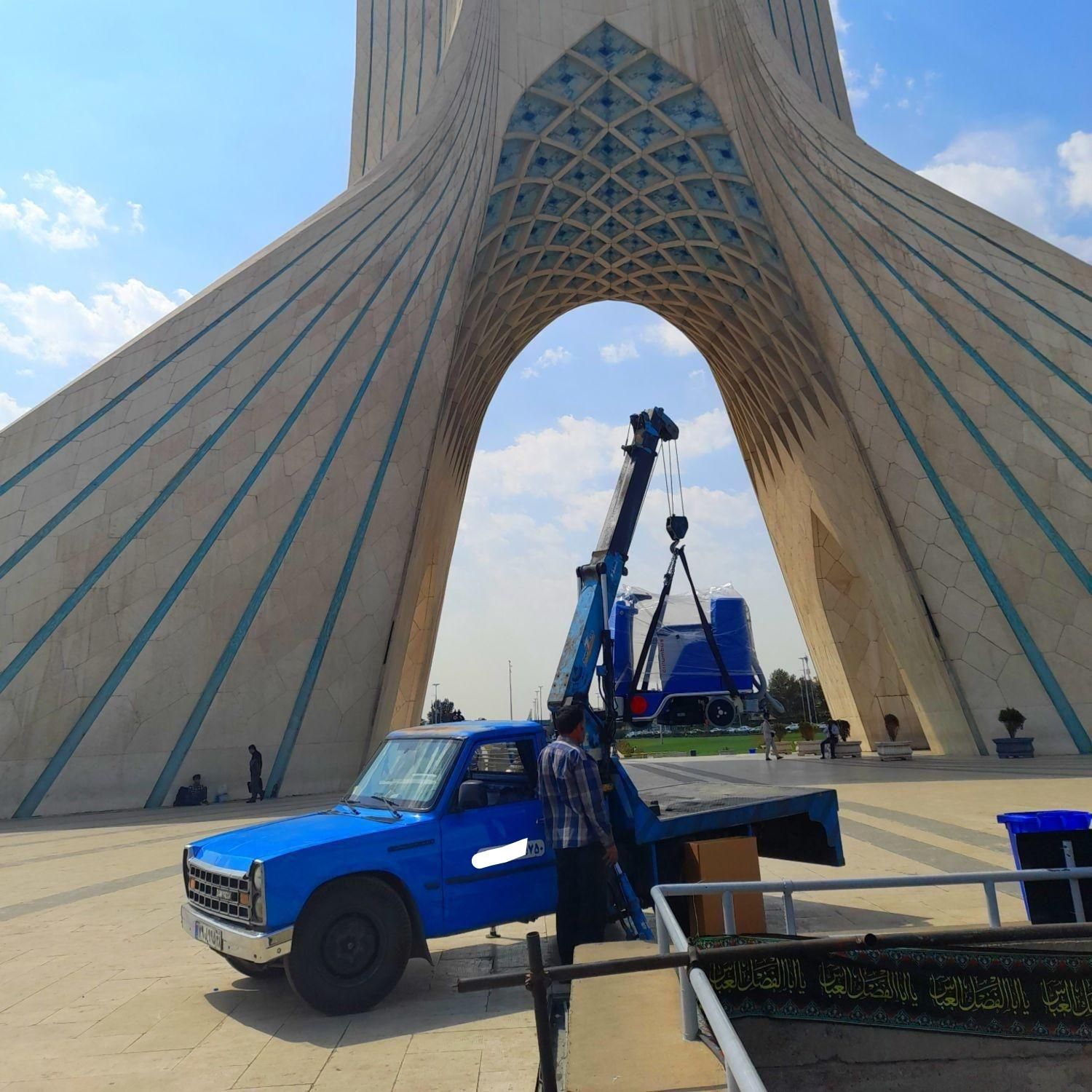 جرثقیل نیسان ۲تن خدمات جابجایی تهران و حومه|خدمات حمل و نقل|تهران, ایران|دیوار