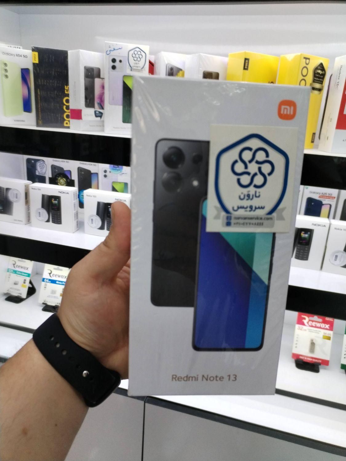 شیائومیRedmi Note 13 با حافظهٔ ۲۵۶ گیگابایت|موبایل|اصفهان, ارزنان|دیوار