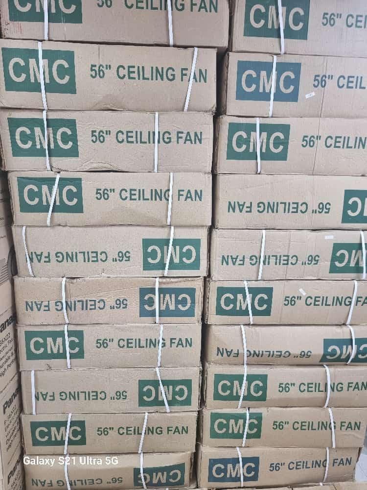 پنکه سقفی CMC هندی اورجینال|پنکه و تصفیه‌کنندهٔ هوا|اهواز, پادادشهر|دیوار