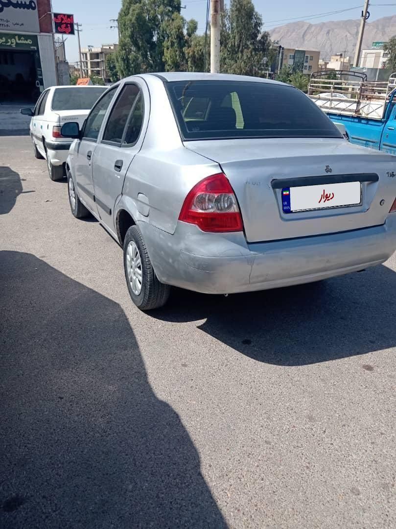 تیبا صندوق‌دار SX، مدل ۱۳۹۰|خودرو سواری و وانت|شیراز, شهرک گلستان|دیوار