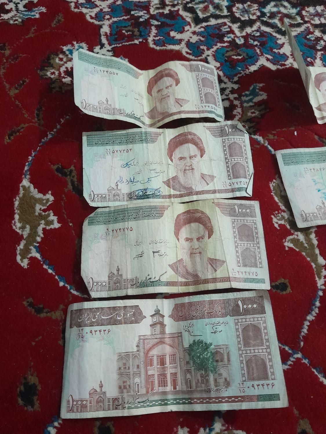 سکه واسکناس های قدیمی|کلکسیون سکه، تمبر، اسکناس|اردبیل, |دیوار