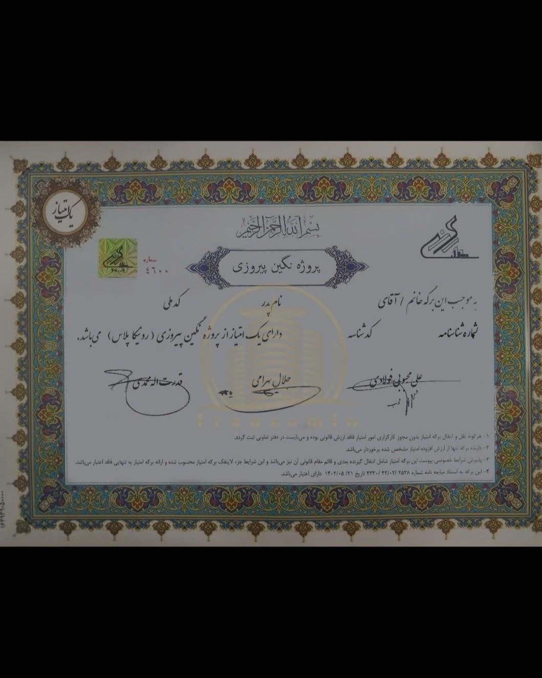 فروش ۲۵ سهم نگین پیروزی ( رونیکا پلاس)|پیش‌فروش املاک|تهران, صفا|دیوار