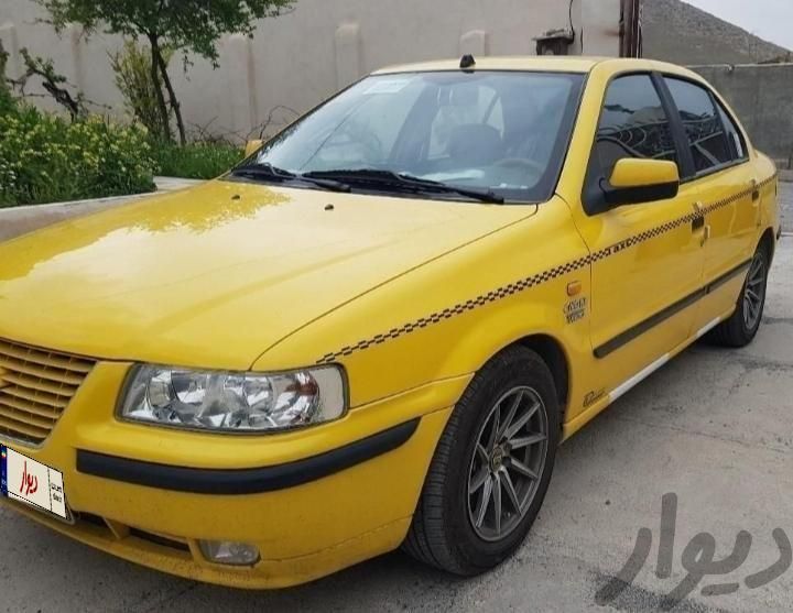 تاکسی سمند LX EF7 گازسوز، مدل ۱۳۹۵ گردشی