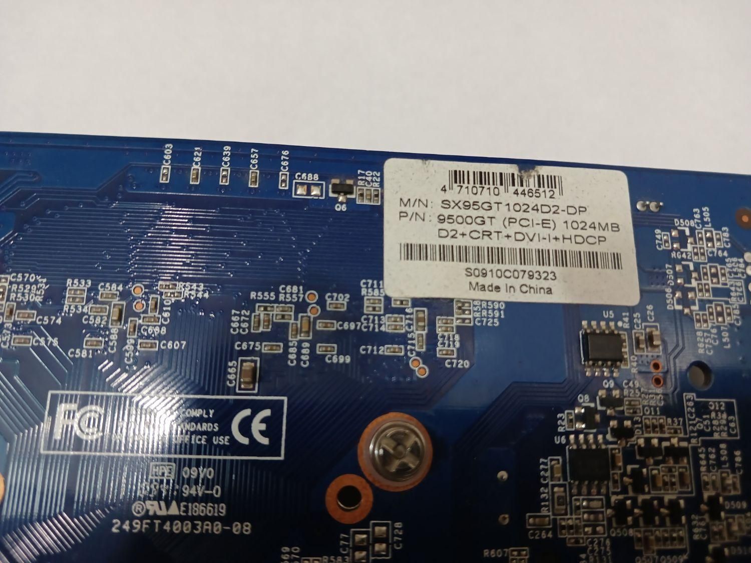 کارت گرافیک 9500GT|قطعات و لوازم جانبی رایانه|تهران, خواجه نظام الملک|دیوار