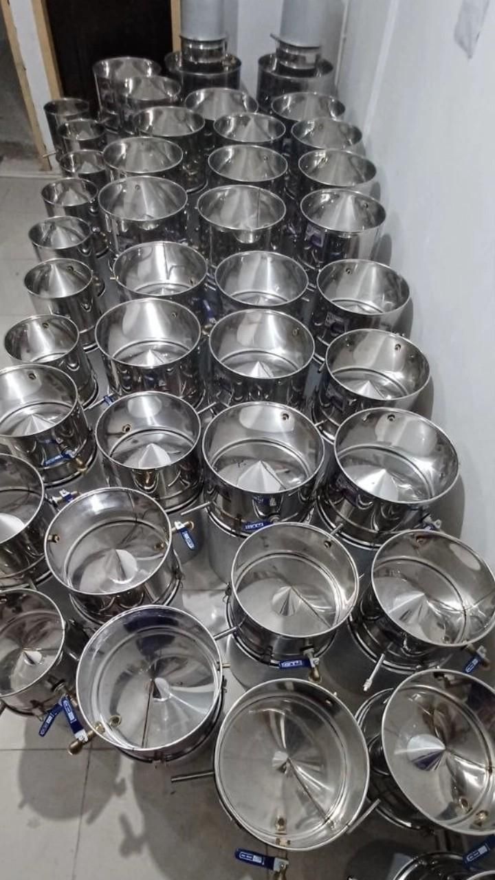 گلابگیر، عرقگیر، تقطییر 22لیتری سایزبندی|ظروف پخت‌وپز|مشهد, گاز|دیوار