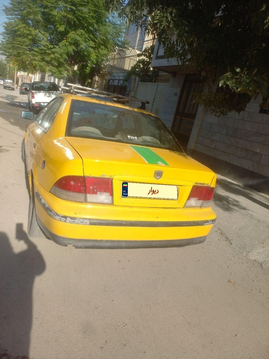 تاکسی فرودگاه سمند LX ساده، مدل ۱۳۸۶|خودرو سواری و وانت|کرمانشاه, |دیوار