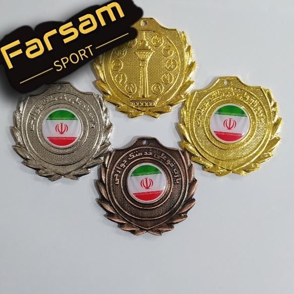مدال همگانی برج میلاد با بند|تجهیزات ورزشی|مشهد, امام رضا (ع)|دیوار