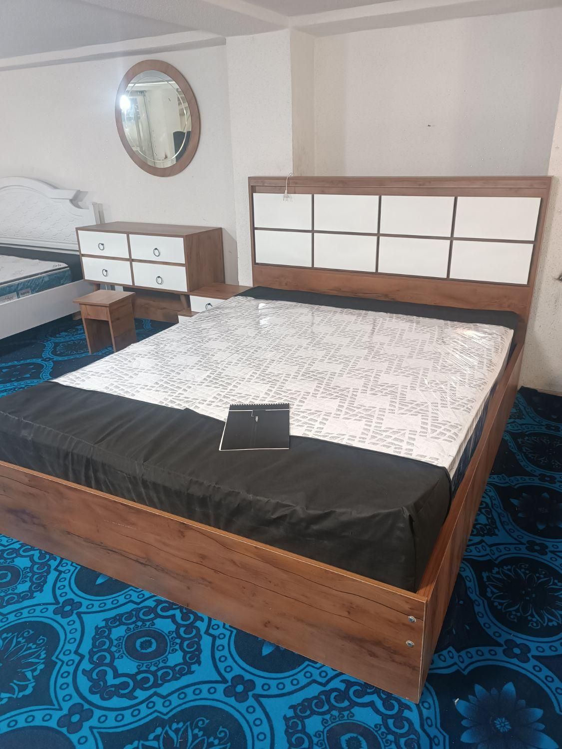 تخت مدل پازلی تشک رویال|تخت و سرویس خواب|رشت, استقامت ۱|دیوار